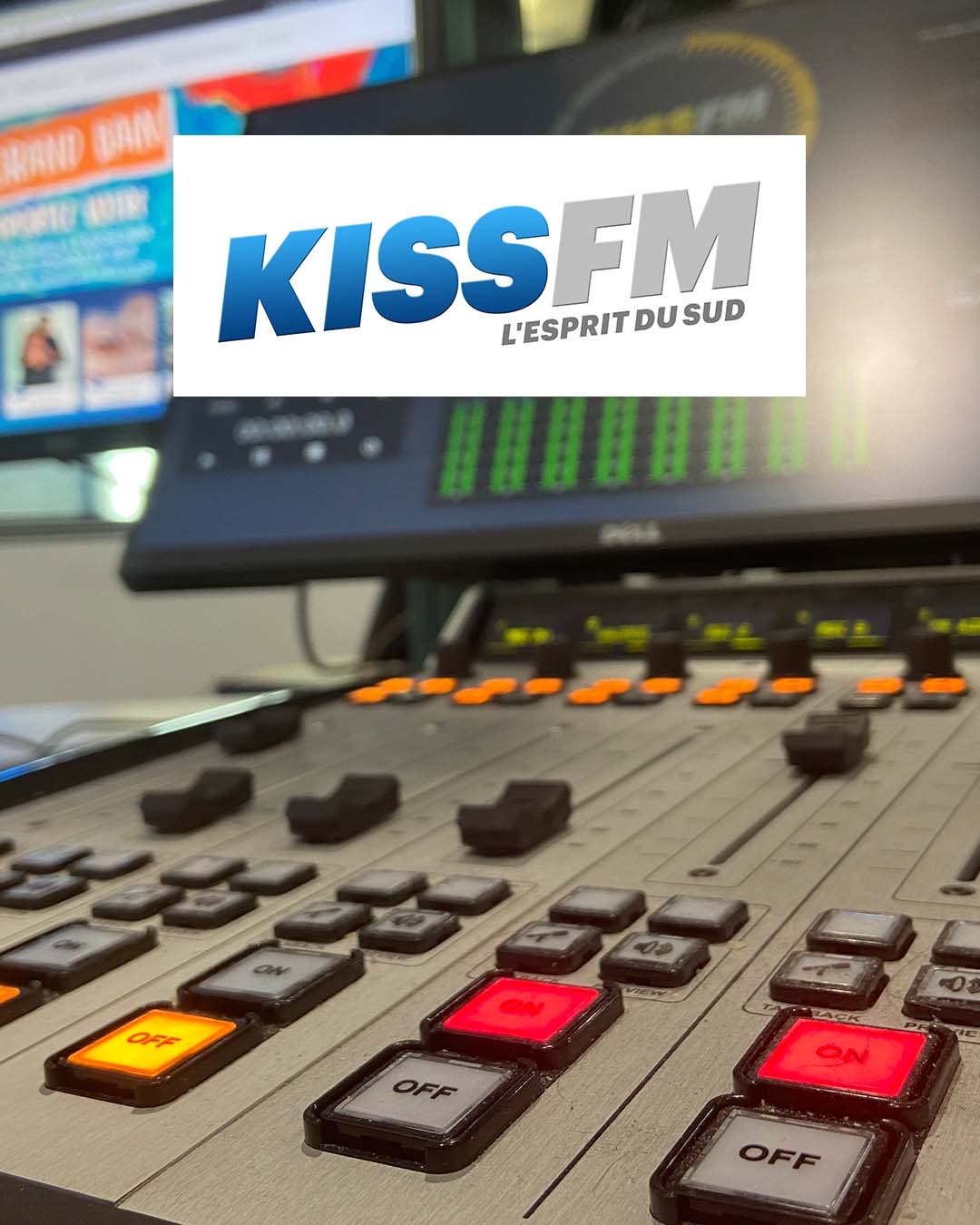 Community-management pour la radio Kiss FM par dgcommunity - Damien GUIRAL